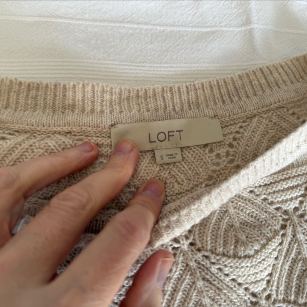 Loft sweater